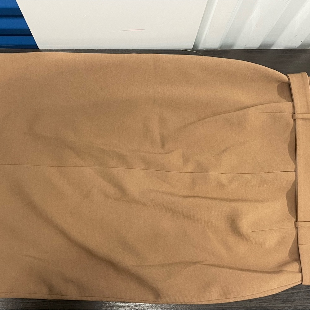 White House Black Market Tan Pencil Skirt - Picture 3 of 5